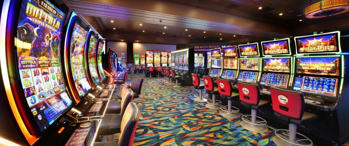 Premium casino atmosphere